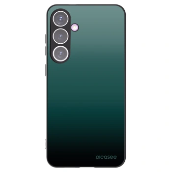 Picasee silikonový černý obal pro Samsung Galaxy S24+ S926B 5G - Verdant Fade