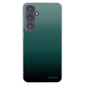 Picasee silikonový průhledný obal pro Samsung Galaxy S24+ S926B 5G - Verdant Fade