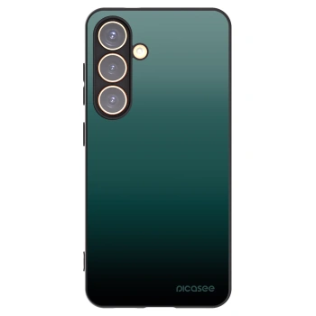 Picasee silikonový černý obal pro Samsung Galaxy S24 S921B 5G - Verdant Fade