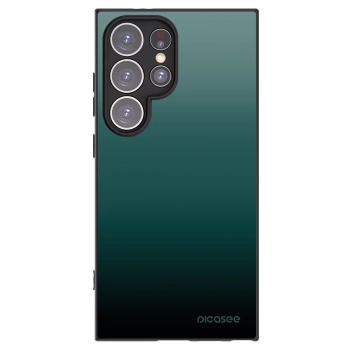 Picasee silikonový černý obal pro Samsung Galaxy S24 Ultra S928B 5G - Verdant Fade