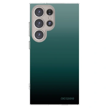 Picasee silikonový průhledný obal pro Samsung Galaxy S24 Ultra S928B 5G - Verdant Fade