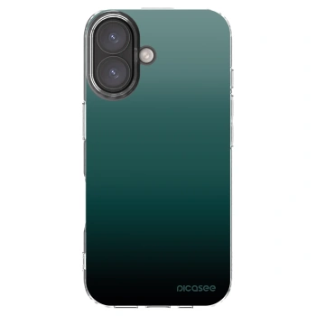 Picasee silikonový průhledný obal pro Apple iPhone 16 - Verdant Fade