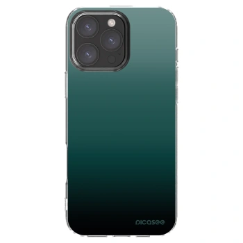 Picasee silikonový průhledný obal pro Apple iPhone 16 Pro Max - Verdant Fade