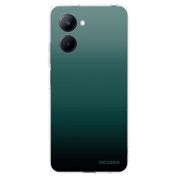 Picasee silikonový průhledný obal pro Realme C33 (2023) - Verdant Fade
