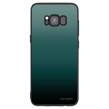 Picasee silikonový černý obal pro Samsung Galaxy S8 G950F - Verdant Fade