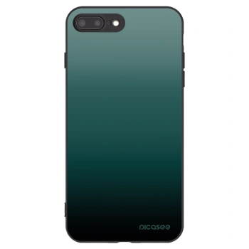 Picasee silikonový černý obal pro Apple iPhone 7 Plus - Verdant Fade