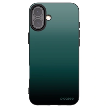 Picasee silikonový černý obal pro Apple iPhone 16 Plus - Verdant Fade