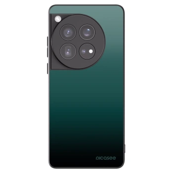 Picasee silikonový černý obal pro OnePlus 12 5G - Verdant Fade