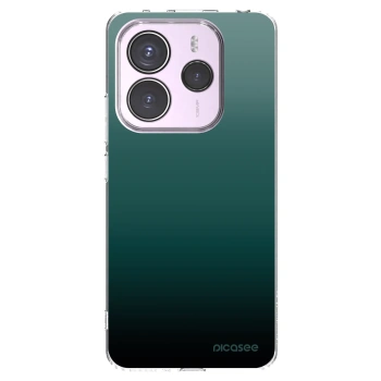Picasee silikonový průhledný obal pro Xiaomi Redmi Note 14 5G - Verdant Fade