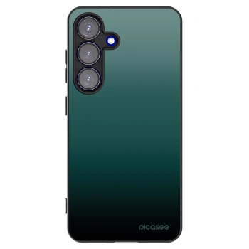 Picasee silikonový černý obal pro Samsung Galaxy S25 5G - Verdant Fade