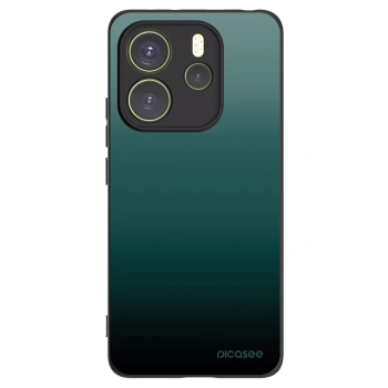 Picasee silikonový černý obal pro Xiaomi Redmi Note 14 4G - Verdant Fade