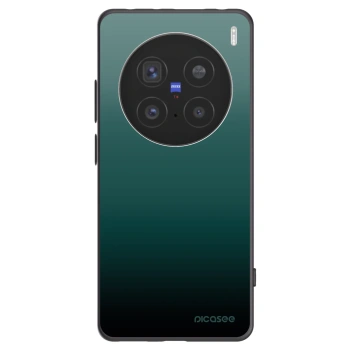 Picasee silikonový černý obal pro Vivo X200 Pro - Verdant Fade