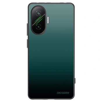 Picasee silikonový černý obal pro Xiaomi Poco F7 Pro 5G - Verdant Fade