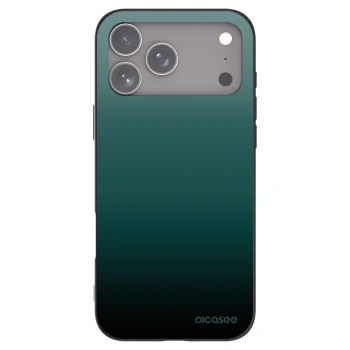 Picasee silikonový černý obal pro Apple iPhone 17 Pro Max - Verdant Fade