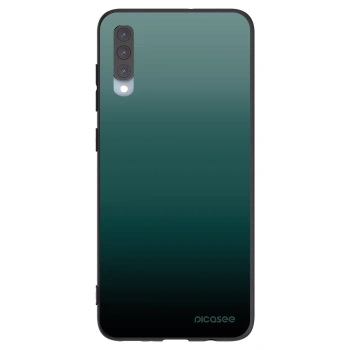 Picasee silikonový černý obal pro Samsung Galaxy A70 A705F - Verdant Fade