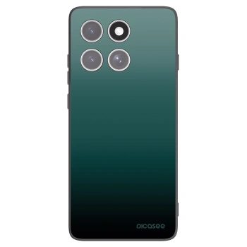 Picasee silikonový černý obal pro Motorola Edge 60 Pro - Verdant Fade