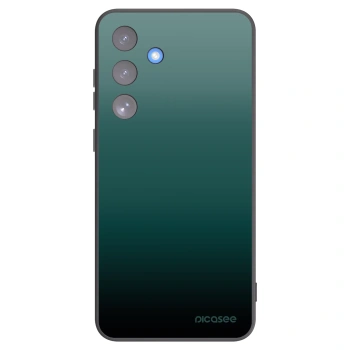 Picasee silikonový černý obal pro Samsung Galaxy S25 FE 5G - Verdant Fade