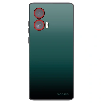 Picasee silikonový černý obal pro Motorola Edge 50 Fusion - Verdant Fade