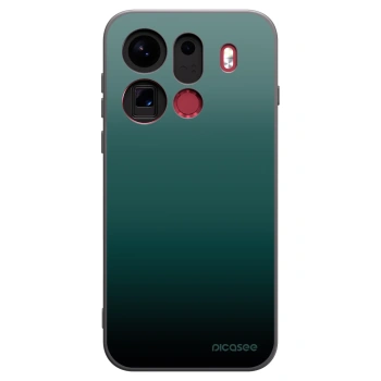 Picasee silikonový černý obal pro OPPO Find X9 Pro - Verdant Fade
