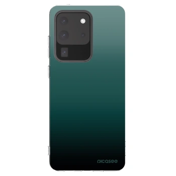 Picasee silikonový průhledný obal pro Samsung Galaxy S20 Ultra 5G G988F - Verdant Fade