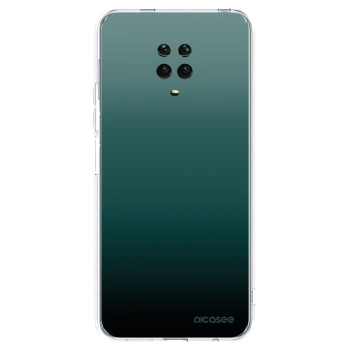 Picasee silikonový průhledný obal pro Xiaomi Redmi Note 9 Pro - Verdant Fade