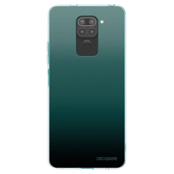 Picasee silikonový černý obal pro Xiaomi Redmi Note 9 - Verdant Fade