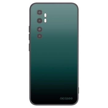 Picasee silikonový černý obal pro Xiaomi Mi Note 10 Lite - Verdant Fade