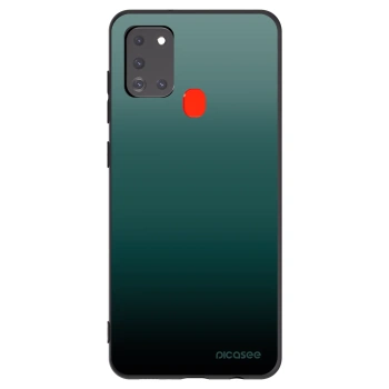 Picasee silikonový černý obal pro Samsung Galaxy A21s - Verdant Fade