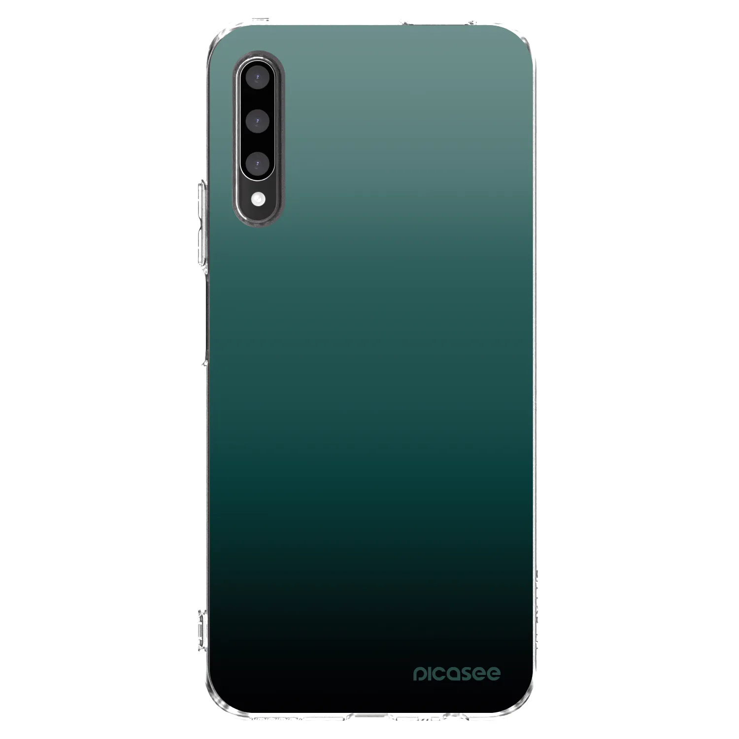Picasee silikonový průhledný obal pro Honor 9X Pro - Verdant Fade