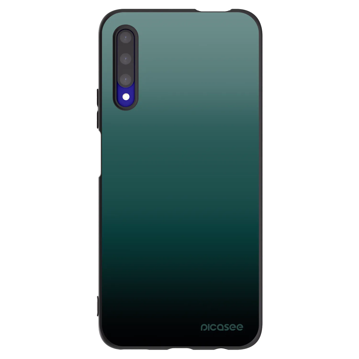 Picasee silikonový černý obal pro Honor 9X Pro - Verdant Fade