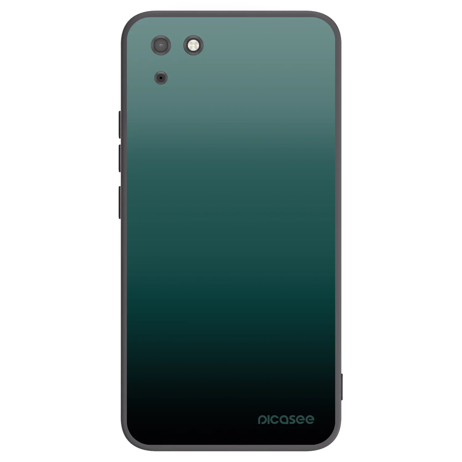 Picasee silikonový černý obal pro Huawei Y5P - Verdant Fade