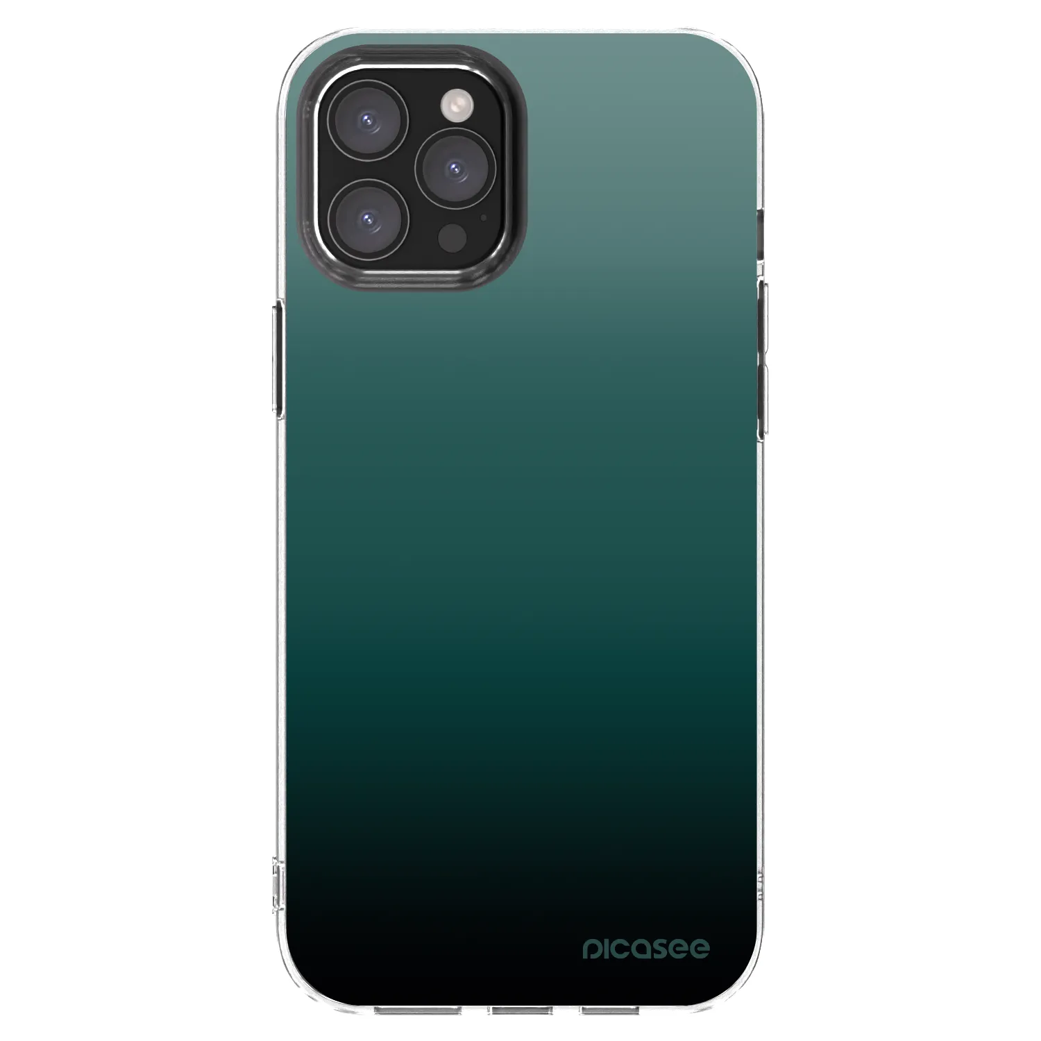 Picasee silikonový průhledný obal pro Apple iPhone 12 Pro Max - Verdant Fade