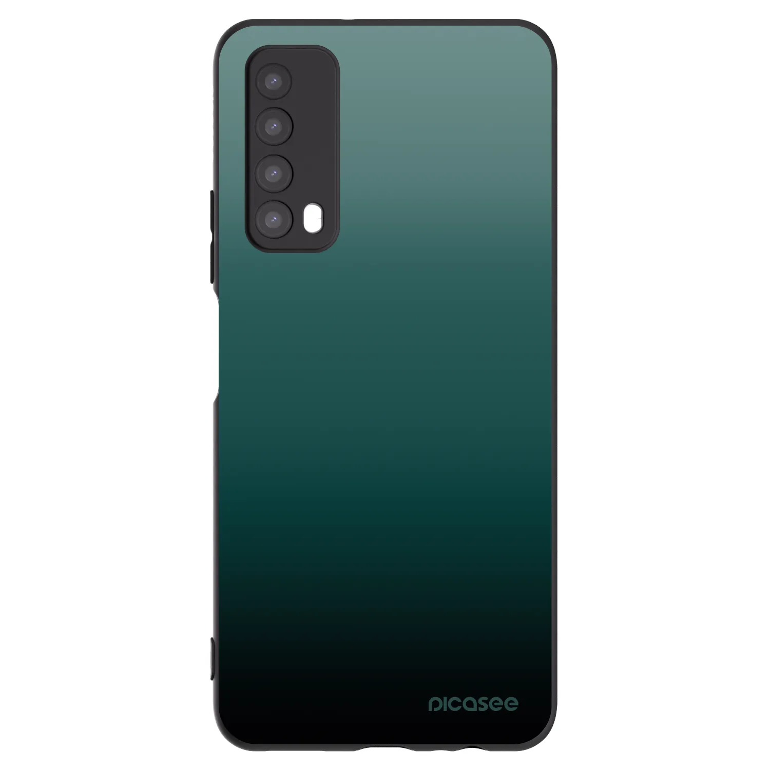 Picasee silikonový černý obal pro Huawei P Smart 2021 - Verdant Fade
