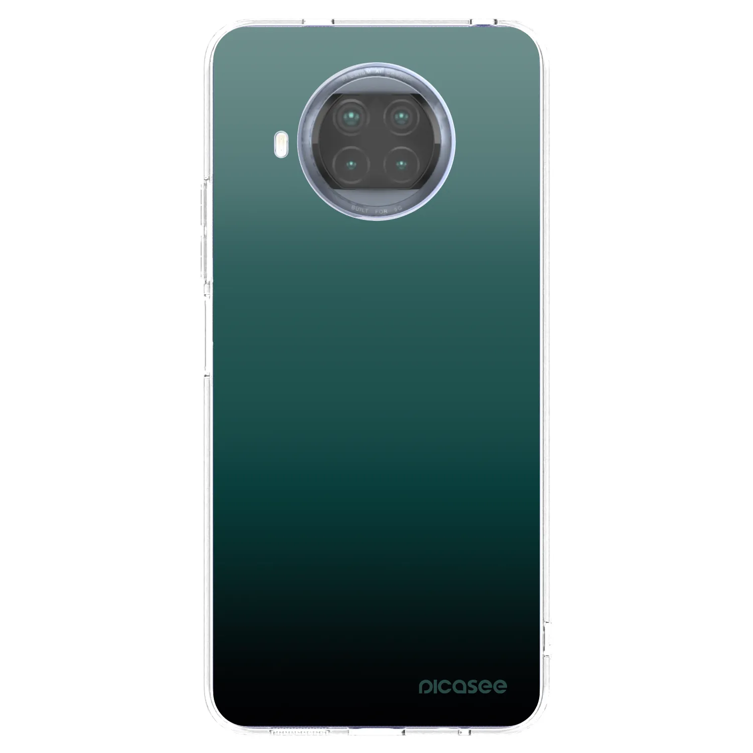 Picasee silikonový průhledný obal pro Xiaomi Mi 10T Lite - Verdant Fade