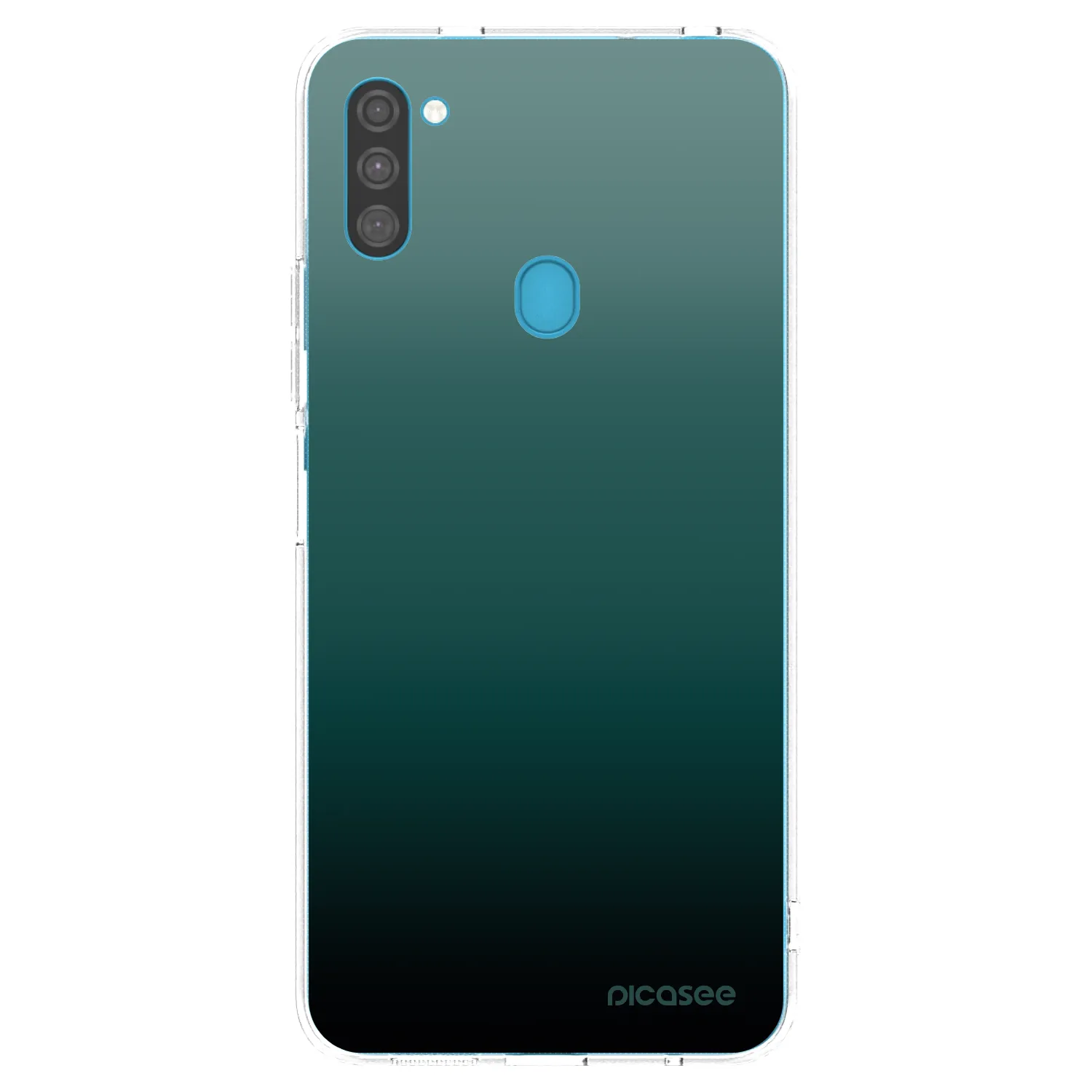 Picasee silikonový průhledný obal pro Samsung Galaxy M11 - Verdant Fade