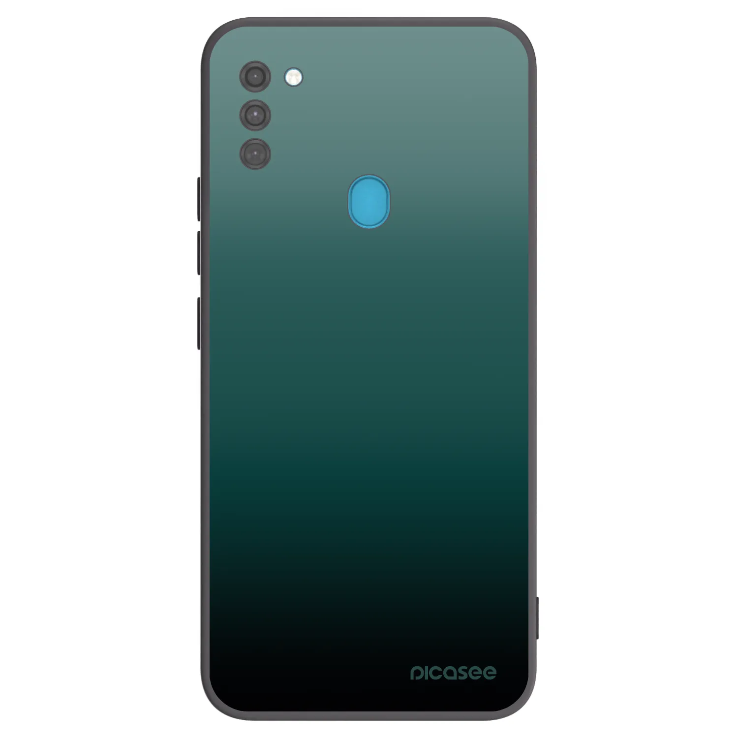 Picasee silikonový černý obal pro Samsung Galaxy M11 - Verdant Fade