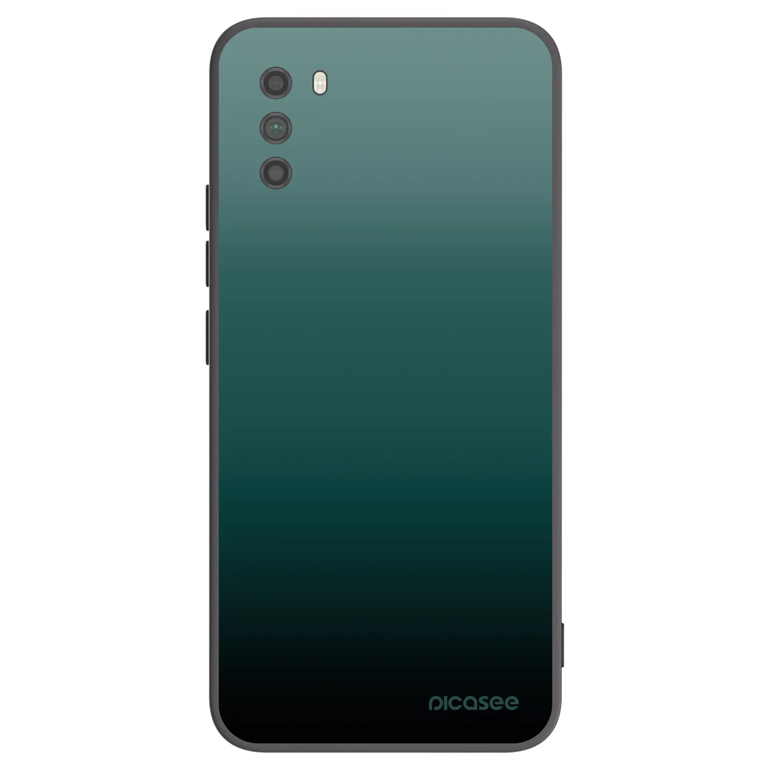 Picasee silikonový černý obal pro Xiaomi Poco M3 - Verdant Fade