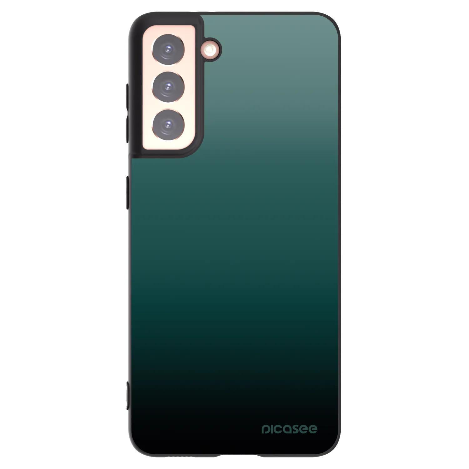 Picasee silikonový černý obal pro Samsung Galaxy S21 5G G991B - Verdant Fade