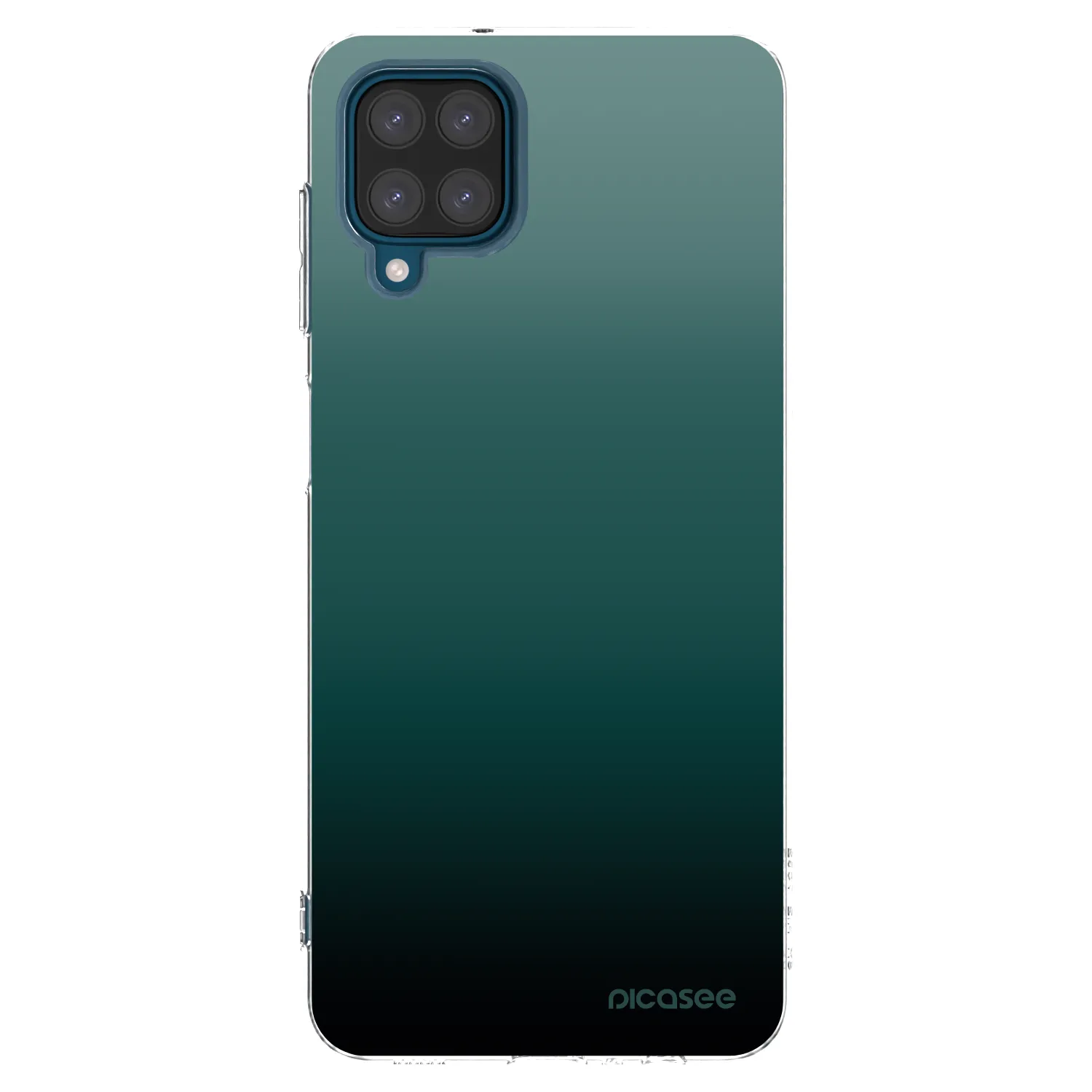 Picasee silikonový průhledný obal pro Samsung Galaxy A12 A125F - Verdant Fade