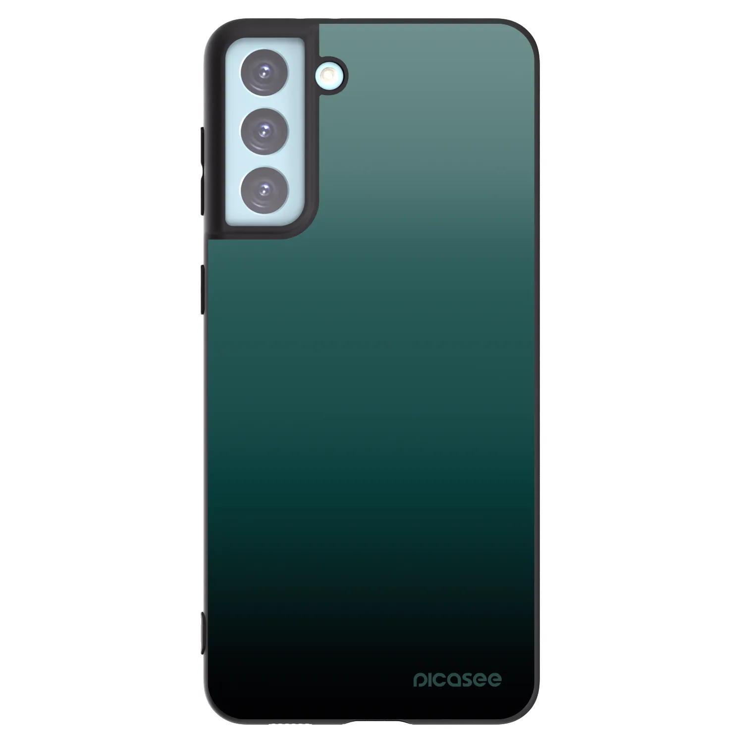 Picasee silikonový černý obal pro Samsung Galaxy S21+ 5G G996F - Verdant Fade