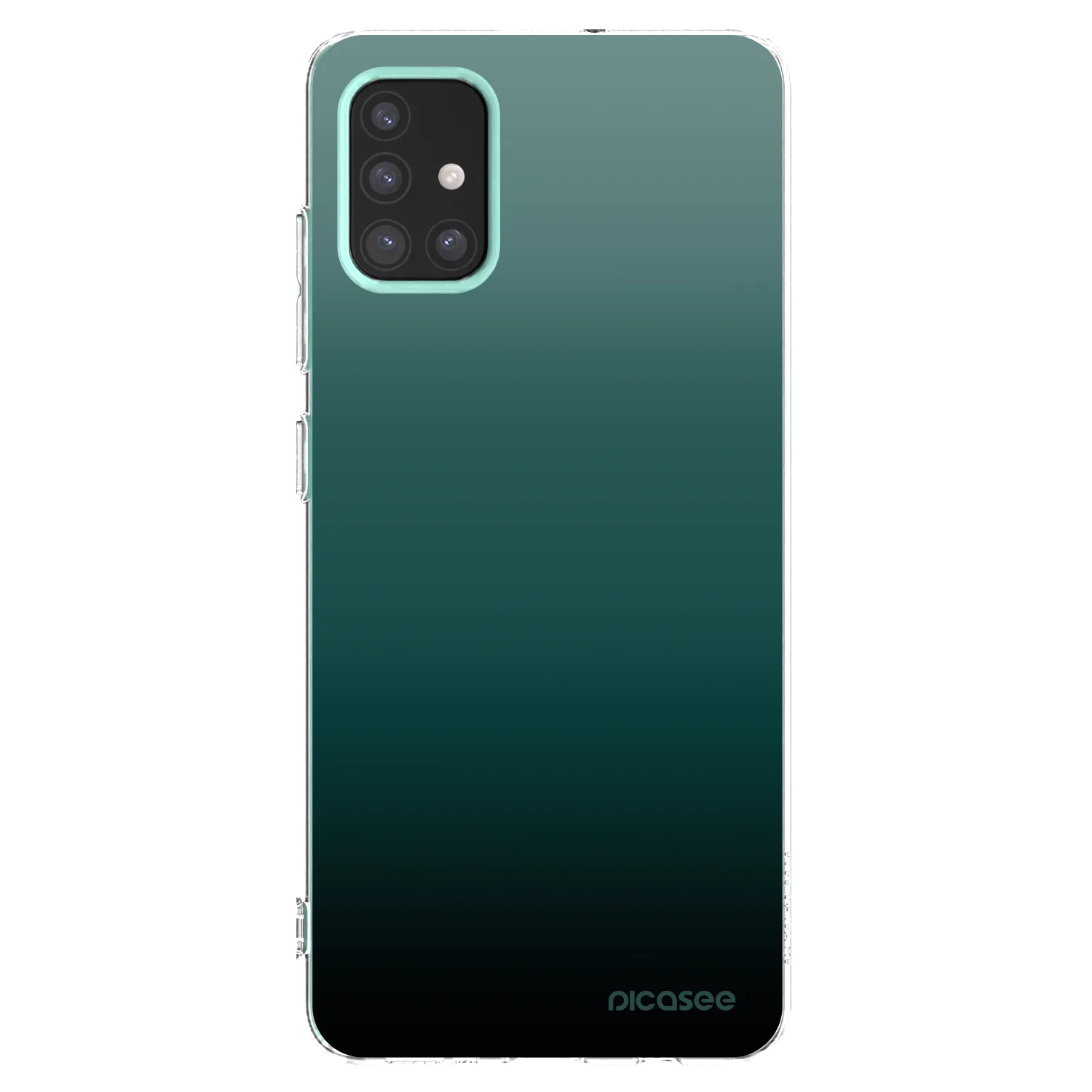 Picasee silikonový průhledný obal pro Samsung Galaxy M31s - Verdant Fade