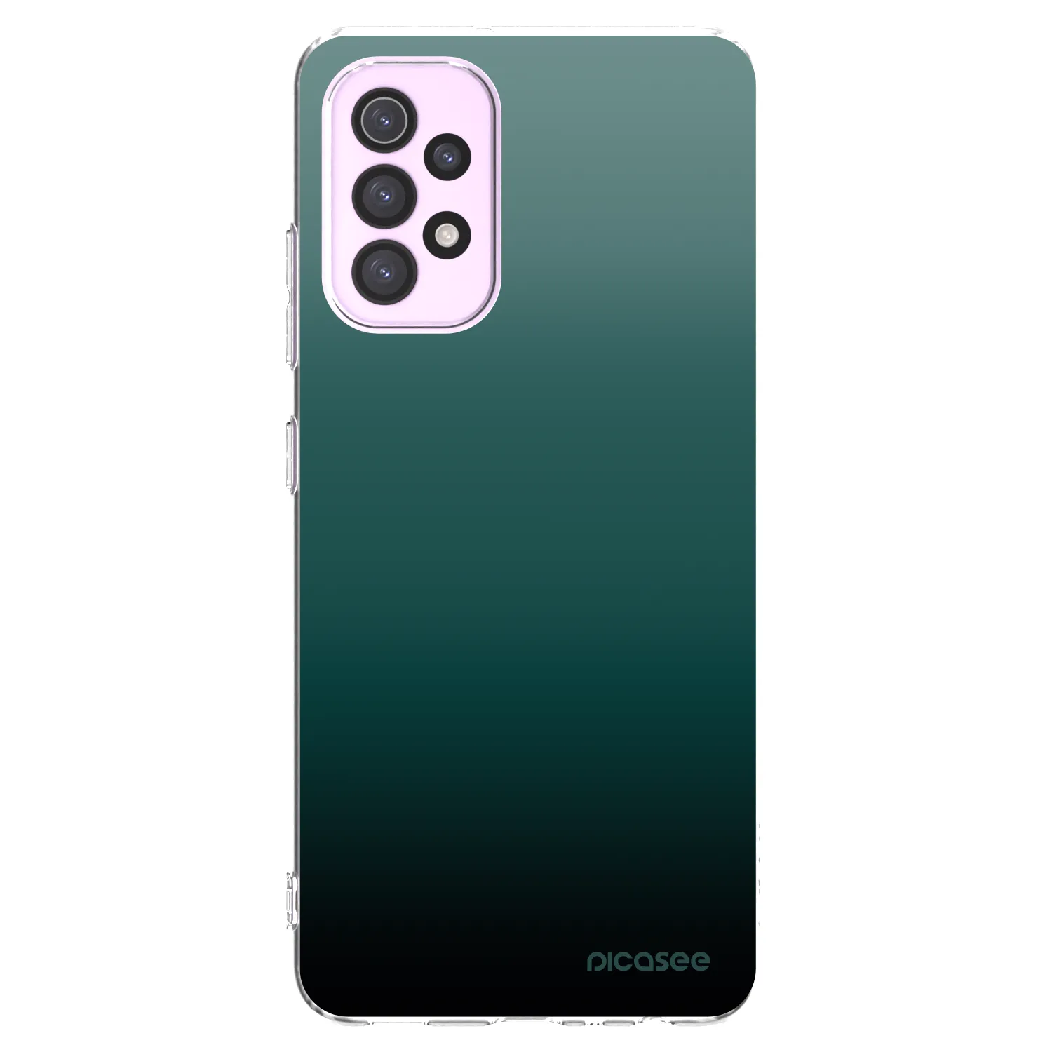 Picasee silikonový průhledný obal pro Samsung Galaxy A32 5G A326B - Verdant Fade