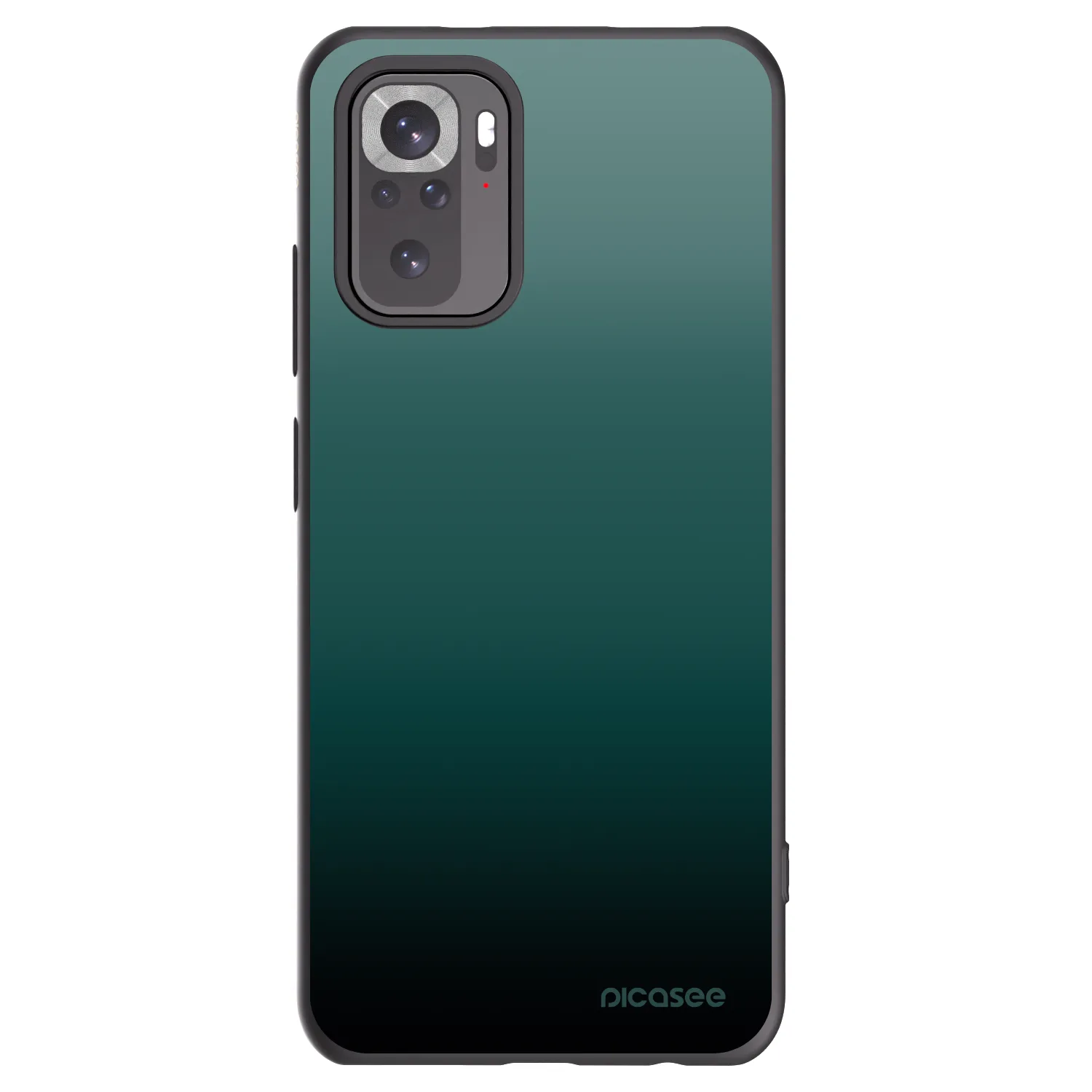 Picasee silikonový černý obal pro Xiaomi Redmi Note 10S - Verdant Fade