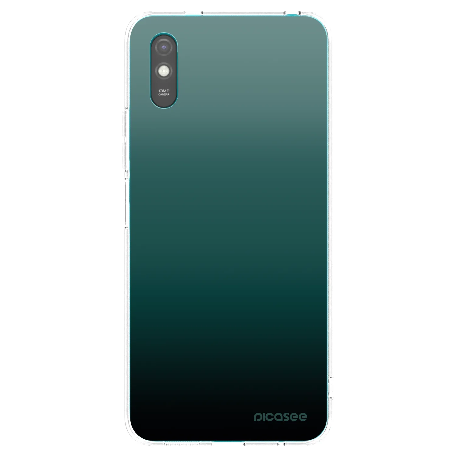 Picasee silikonový průhledný obal pro Xiaomi Redmi 9AT - Verdant Fade
