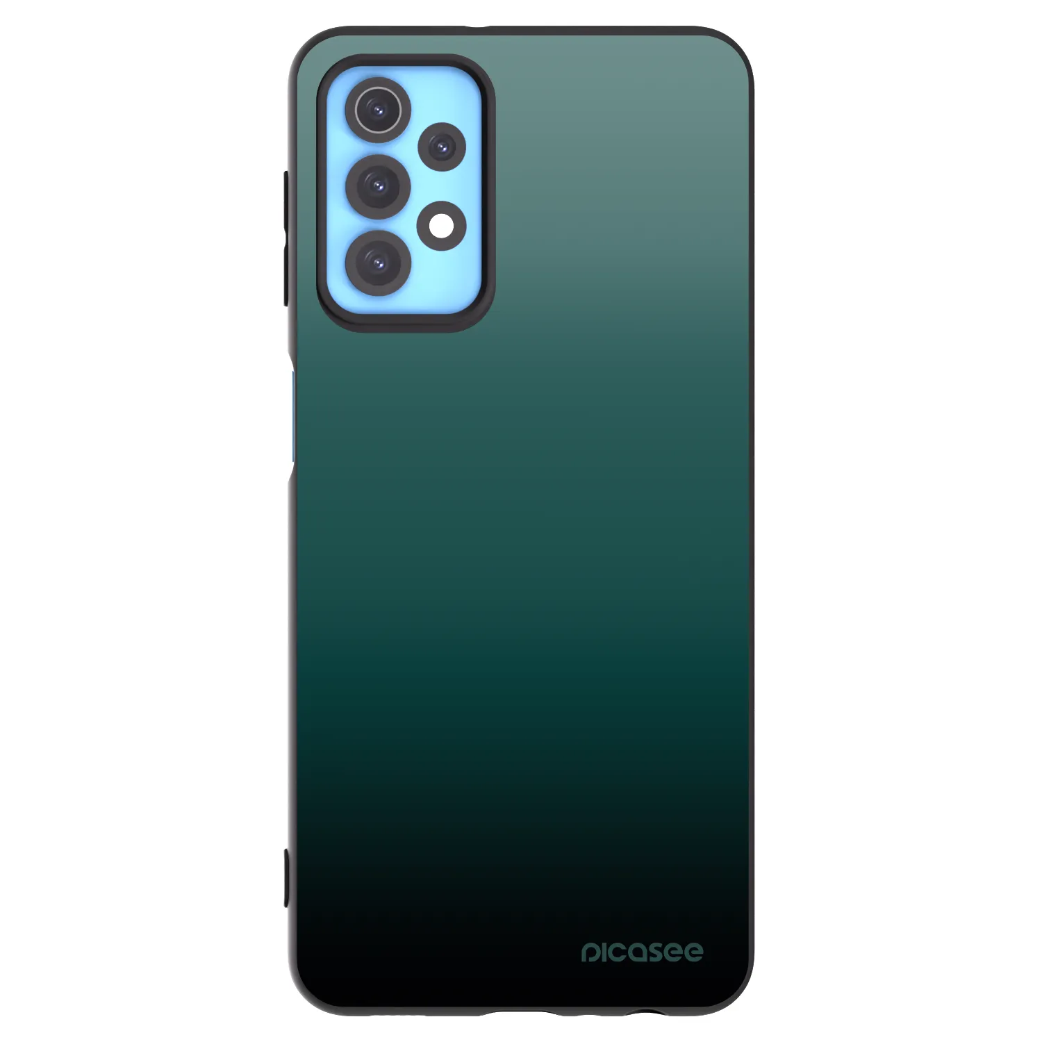 Picasee silikonový černý obal pro Samsung Galaxy A32 4G SM-A325F - Verdant Fade