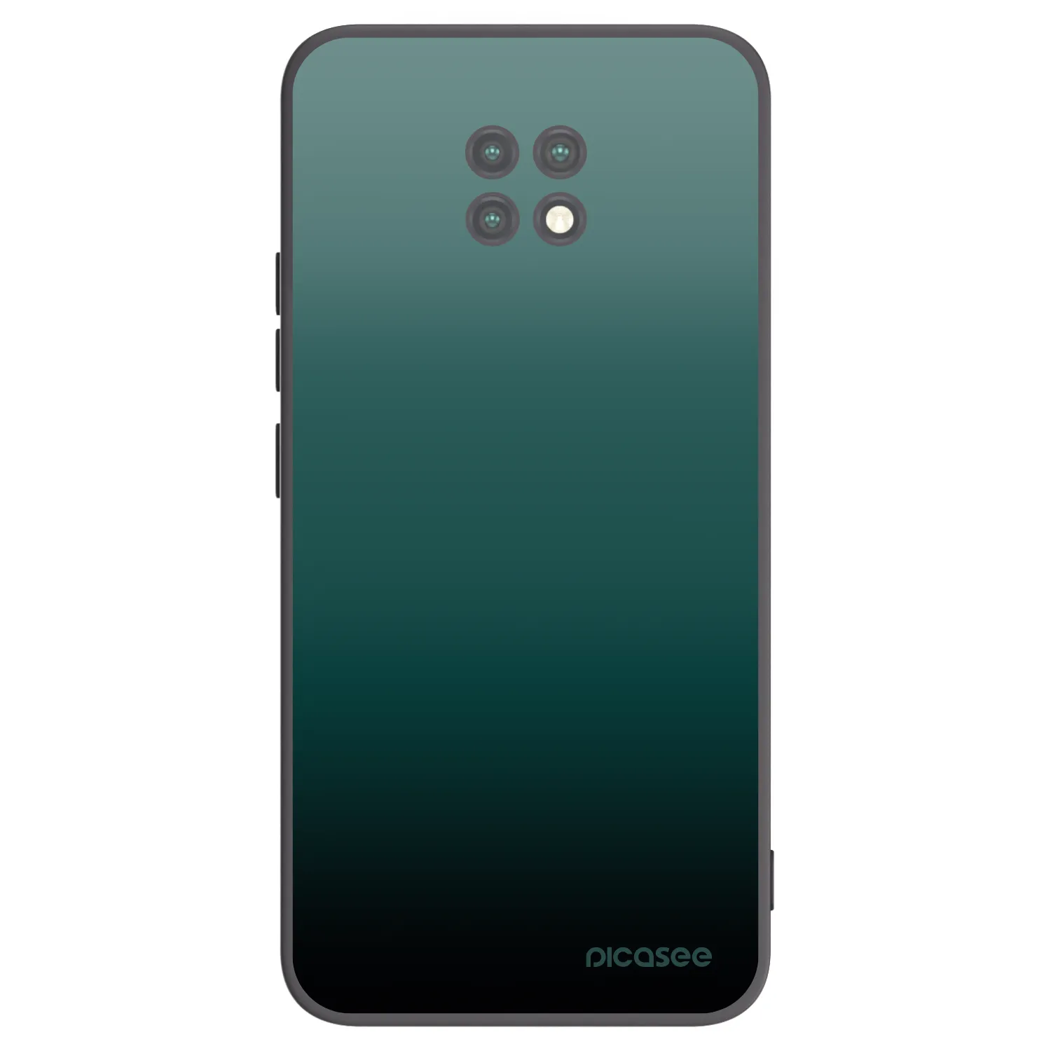 Picasee silikonový černý obal pro Xiaomi Redmi Note 9T - Verdant Fade