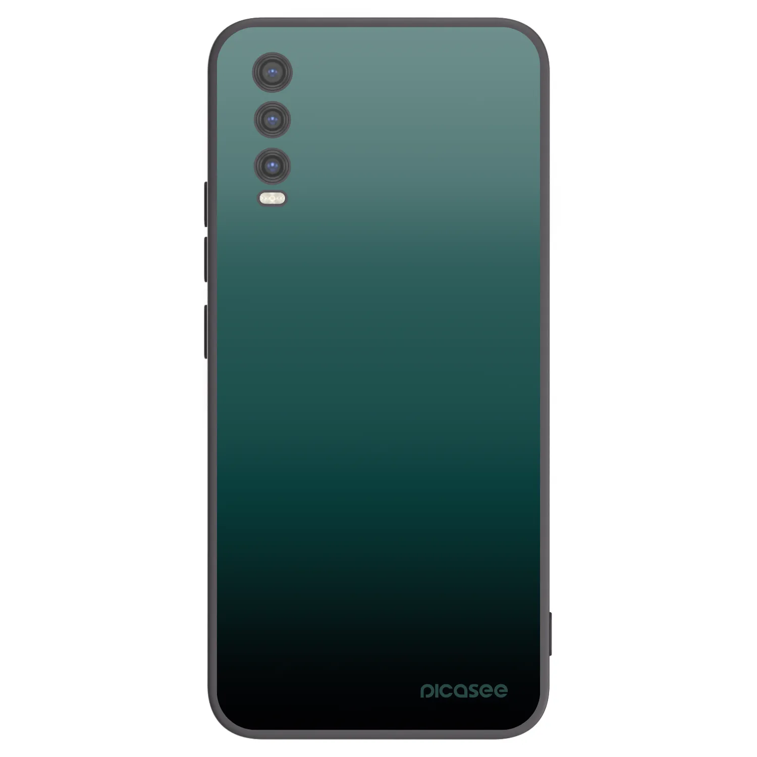Picasee silikonový černý obal pro Vivo Y20s - Verdant Fade