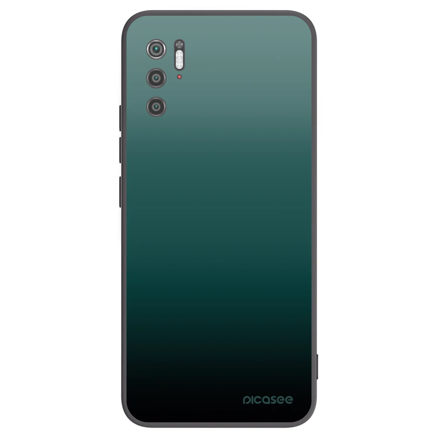 Picasee silikonový černý obal pro Xiaomi Poco M3 Pro 5G - Verdant Fade