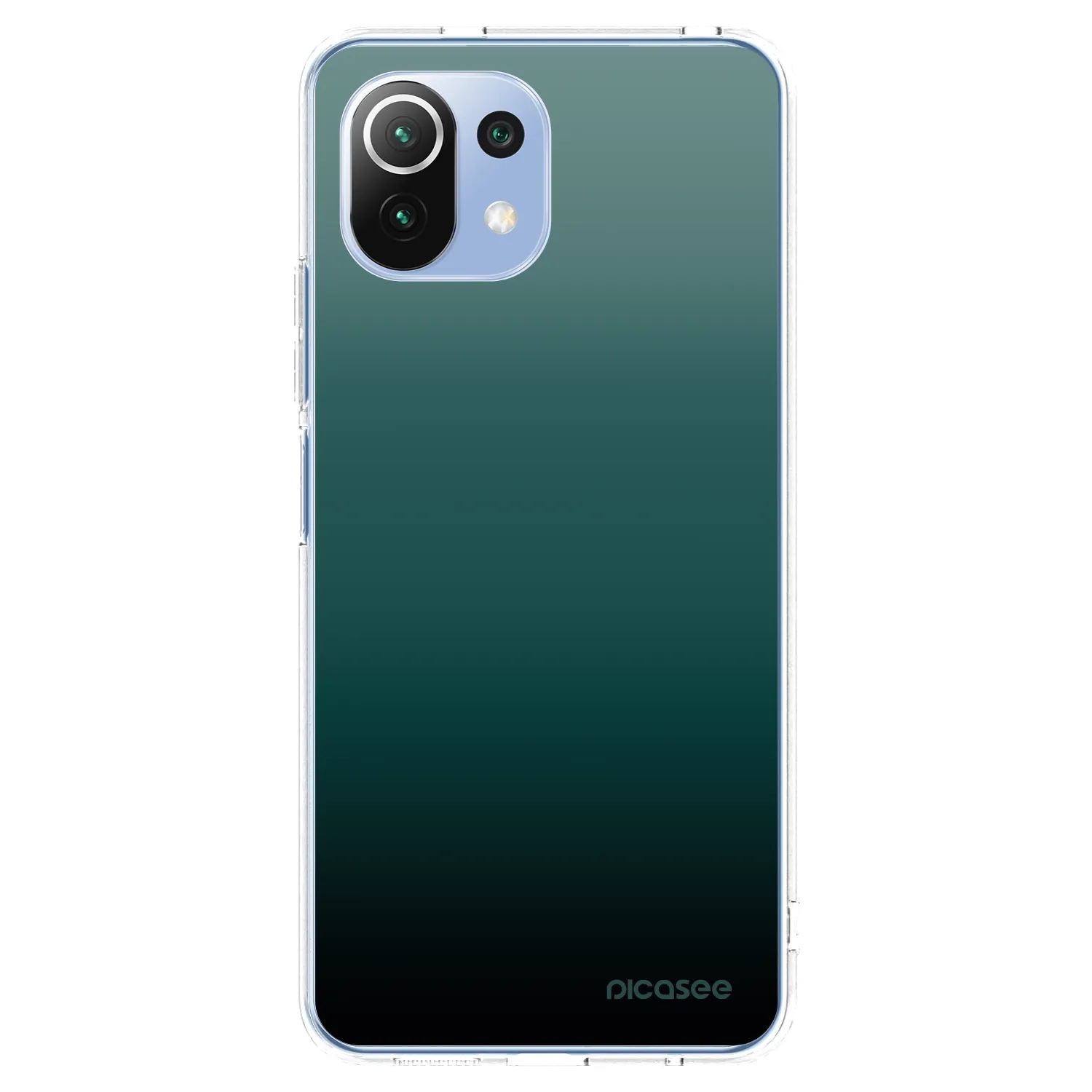 Picasee silikonový průhledný obal pro Xiaomi 11 Lite 5G NE - Verdant Fade