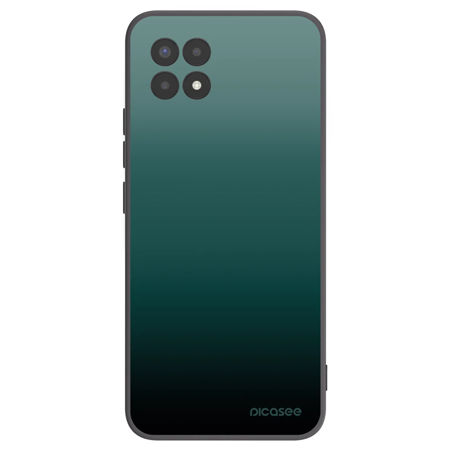 Picasee silikonový černý obal pro Realme 8i - Verdant Fade